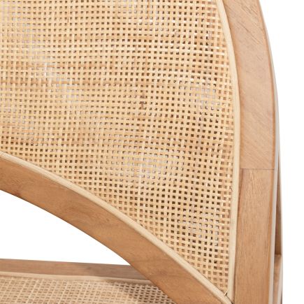 Buy Online Rattan and Teak Natural Armchair 'Thora' at Procomobel