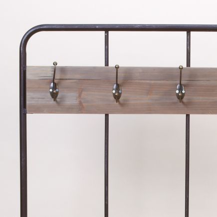 Wood and Metal Coat Rack 'Waikato' | Procomobel