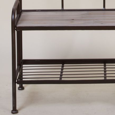 Wood and Metal Coat Rack 'Waikato' | Procomobel