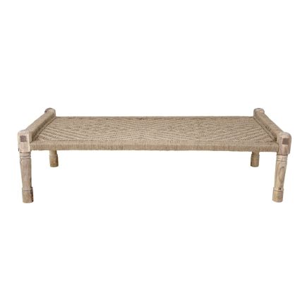 Natural Jute Bench 'Jolo' | Procomobel
