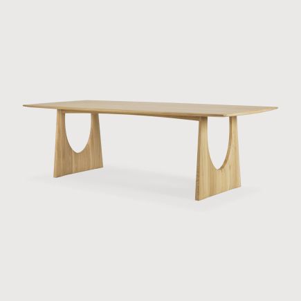 Mesa de Comedor Roble Geometric Roble Natural