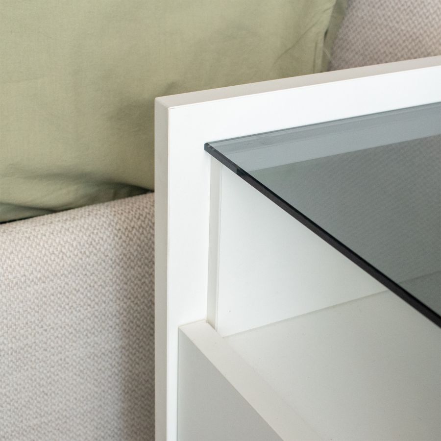 Walia White Side Table 'Walia'
