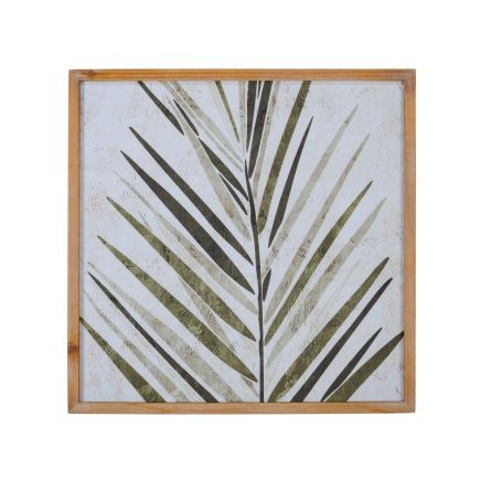 Set of 4 'Pygmy' Leaf Print Paintings | Procomobel
