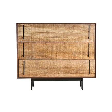 Trille' Wooden Handle Chest of Drawers | Procomobel