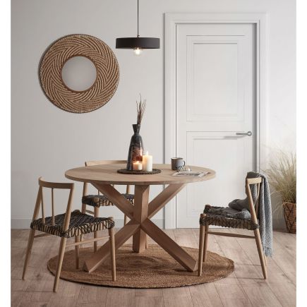 Foto en Ambiente Mesa de Comedor Ø120 Madera Lotus