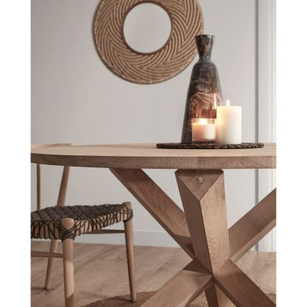 Dining Table Ø120 Wood 'Lotus' | Procomobel