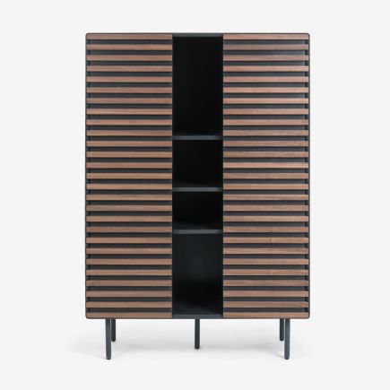 Walnut Veneer Shelf 'Kesia' | Procomobel
