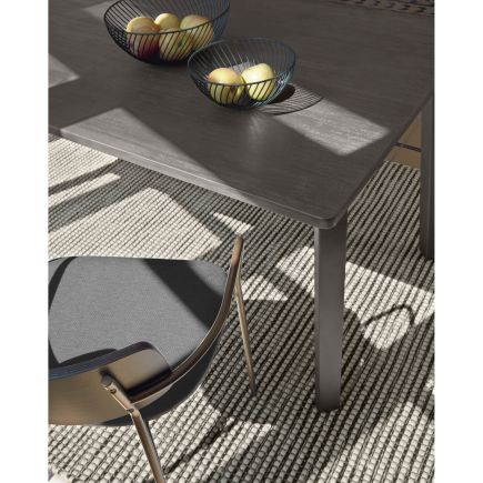 Imagen de Detalle Ambiente Mesa de Comedor Extensible de Acacia Indiann