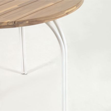 Buy Online Round Acacia Wood Table Ø90 cm 'Cailin' at Procomobel