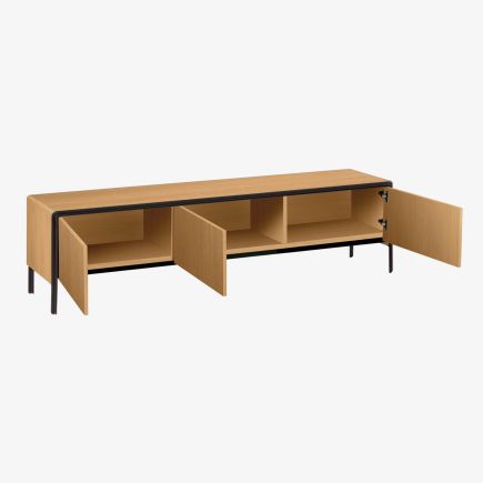 Wood and Steel TV Stand 'Nadyria' | Procomobel