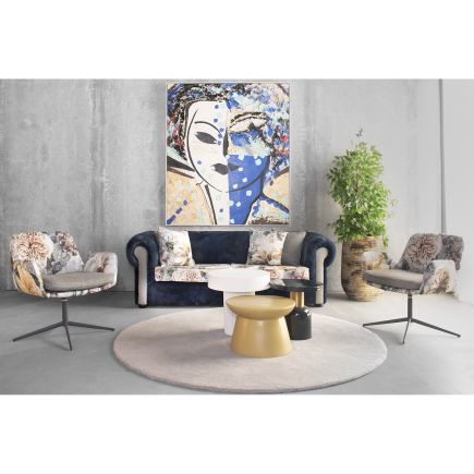 Upholstered Swivel Armchair 'Murry' | Procomobel