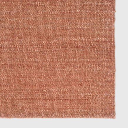 Imagen de Detalle Alfombra Kilim Terracota Nomad