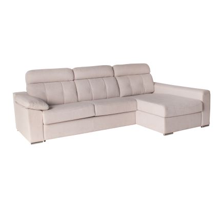 Sofa Bed with Chaiselongue 'Santa Ana' | Procomobel