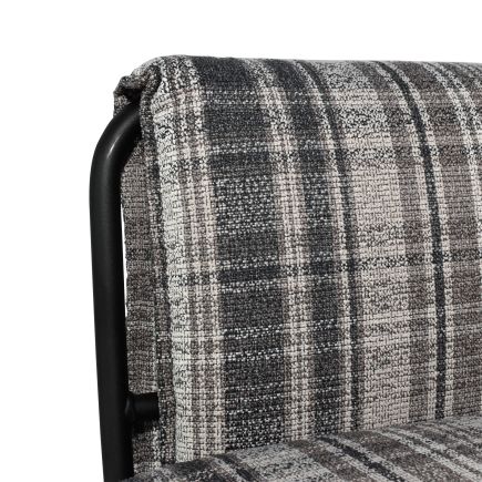 Upholstered Plaid Armchair 'Shiveluch' | Procomobel