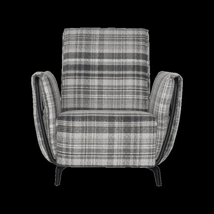 Upholstered Plaid Armchair 'Shiveluch' | Procomobel
