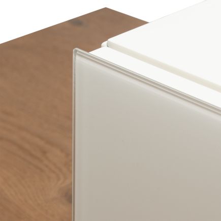 Sideboard-36e8' Wood and Glass Sideboard | Procomobel