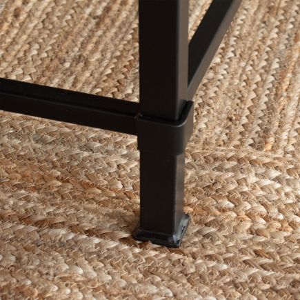 Mediterráneo' Metal and Glass Coffee Table : Procomobel