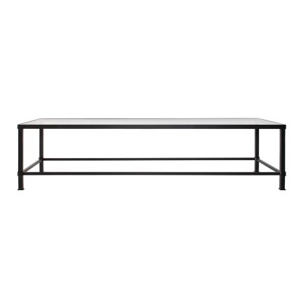 Mediterráneo' Metal and Glass Coffee Table : Procomobel