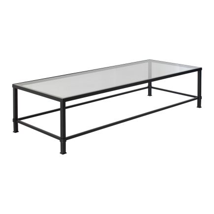 Mediterráneo' Metal and Glass Coffee Table : Procomobel
