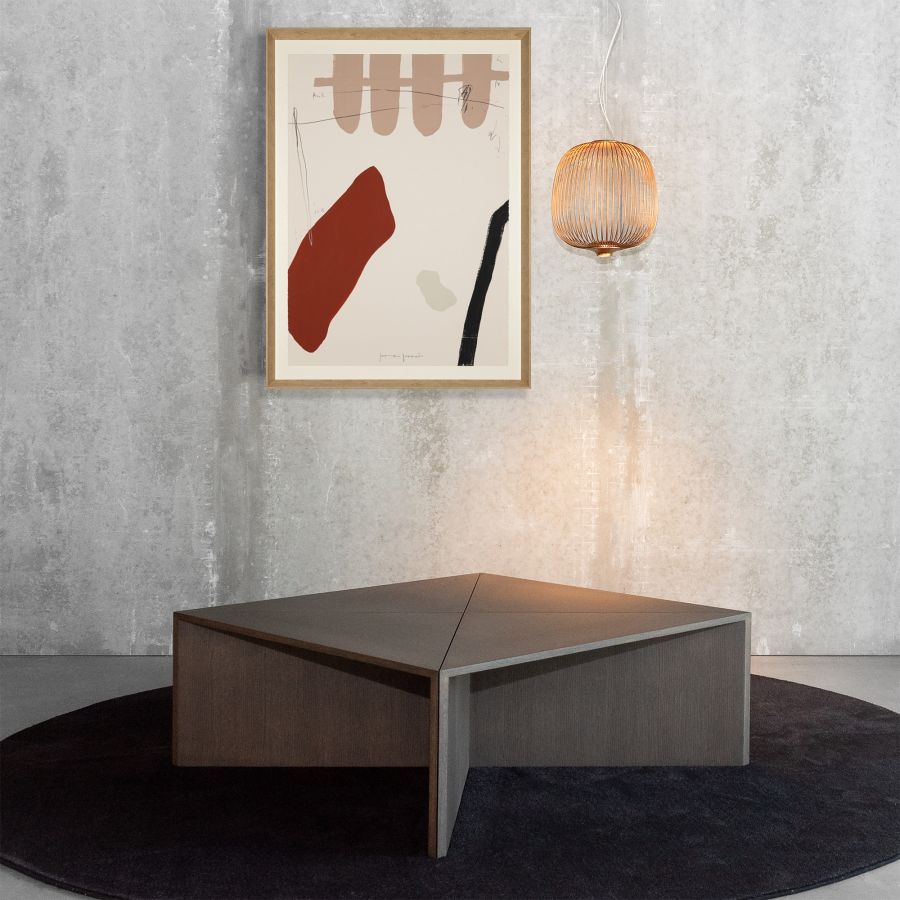 Stackable Wooden Coffee Table 'Portions'