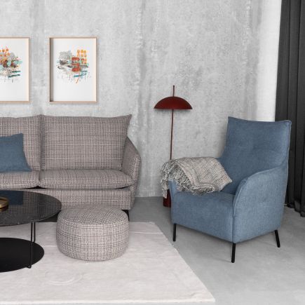 Upholstered Armchair 'Jima' | Procomobel