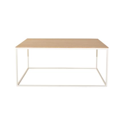 Buy Online Coffee Table Teak and white lacquered 'Tove' at Procomobel