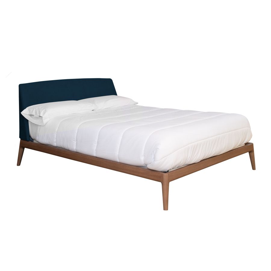Alf Dafrè 'Ecate' Bed with Upholstered Headboard