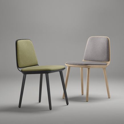 Buy Online Wooden Chair with Pad Upholstery 'Bisell' at Procomobel