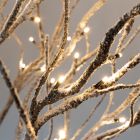 Imagen de Detalle de las Luces del Árbol Navidad con Luces Led 150cm ‘Nordic’