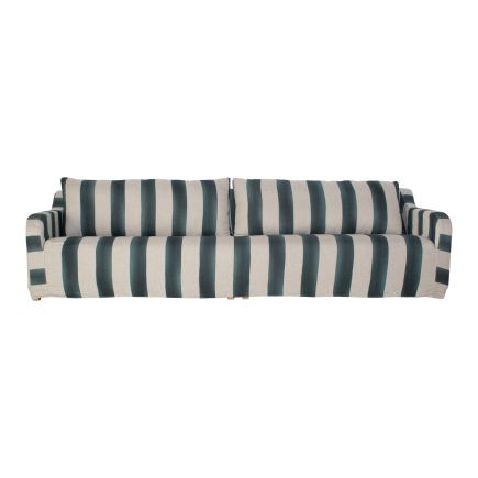 Green Striped Sofa 'Bill' | Procomobel