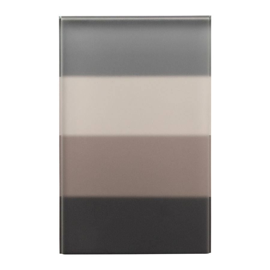 Noether' Medium Coffee Table Steel and Glass