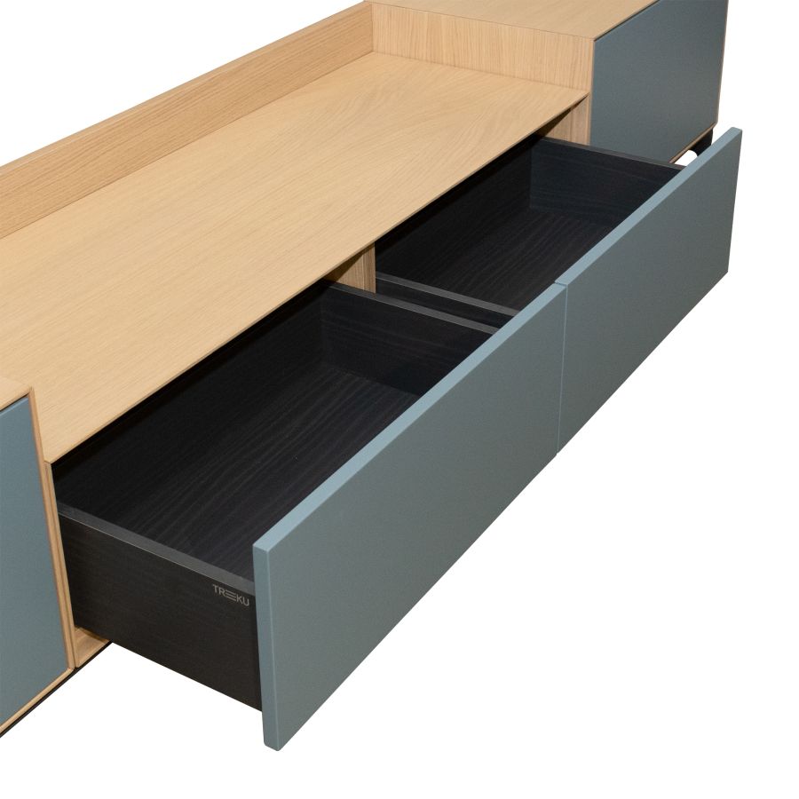 Mueble TV 257cm 4 cajones ‘Lauki’
