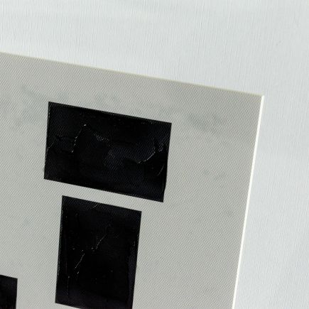 Imagen de Detalle Cuadro Abstracto Geometria ‘Nero 3 ’
