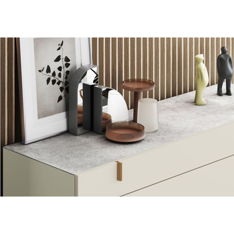 Tao 3D' Lacquered Chest of Drawers