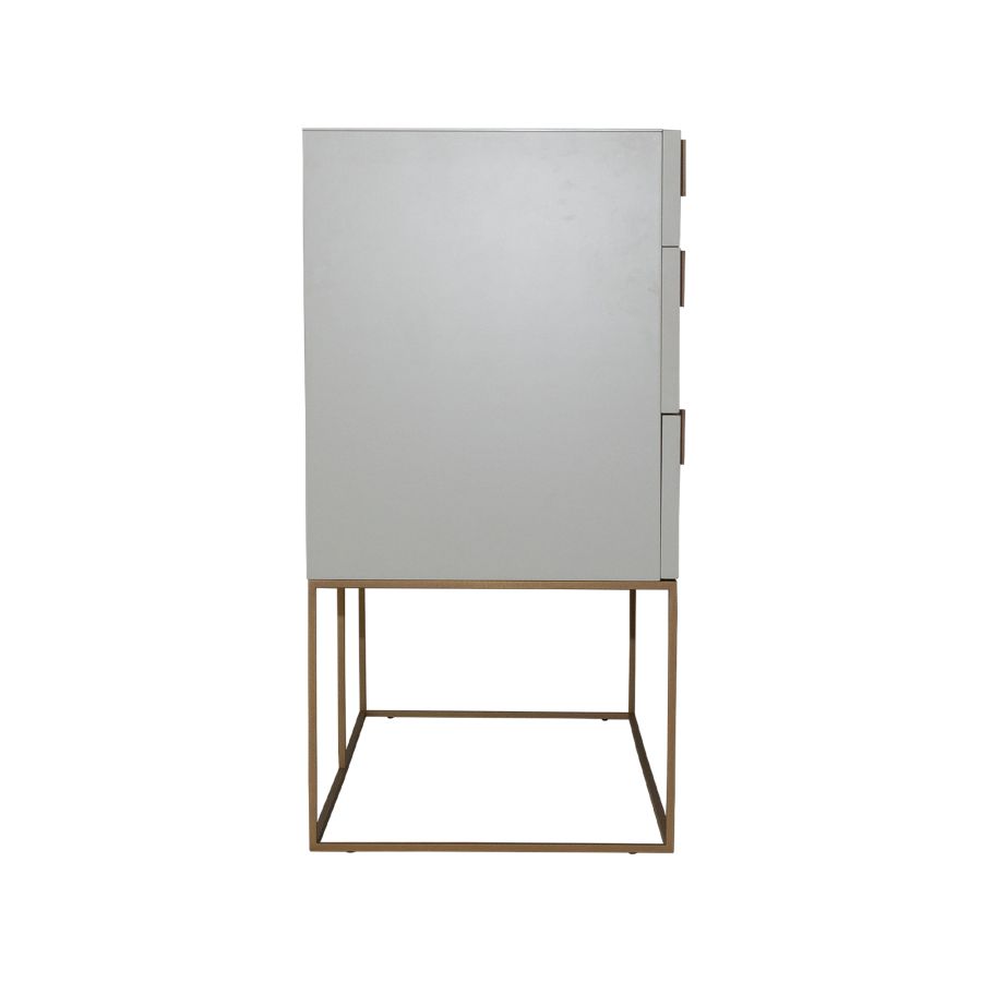 Tao 3D' Lacquered Chest of Drawers