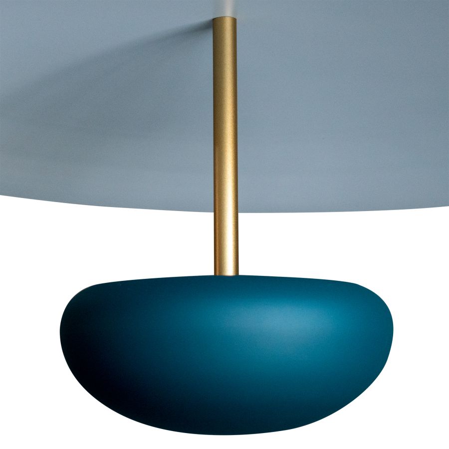 Metal Ceiling Lamp 'Peixoto'