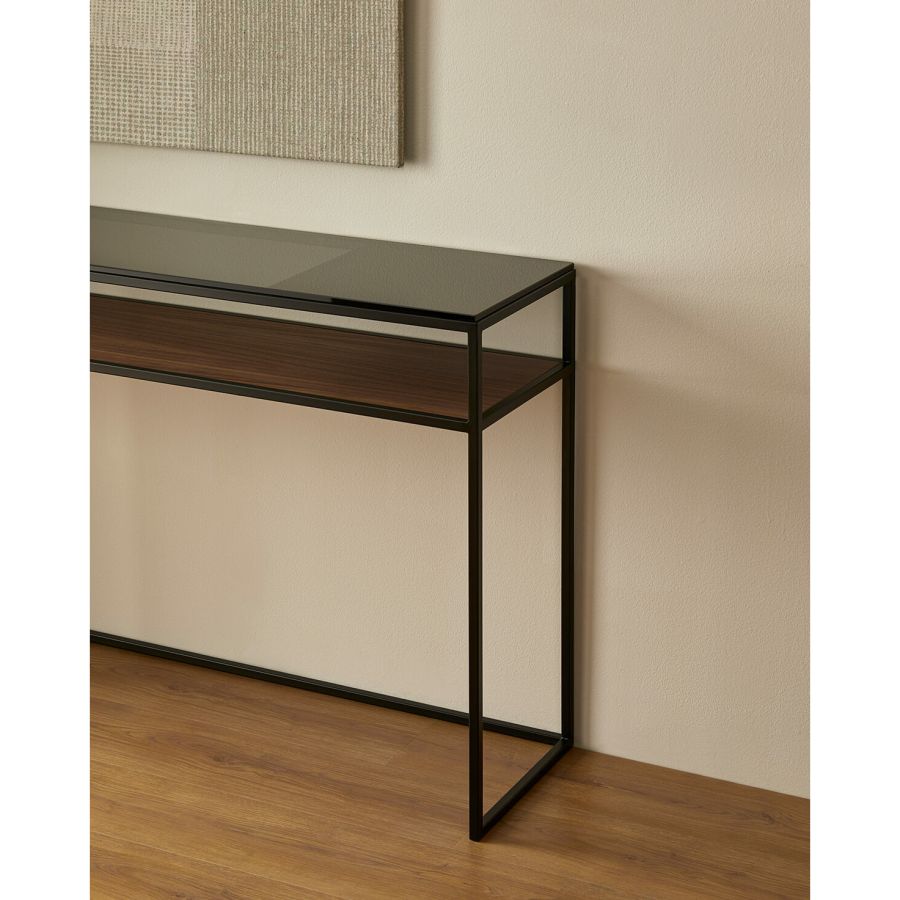 Console with 'Rita' Crystal Envelope