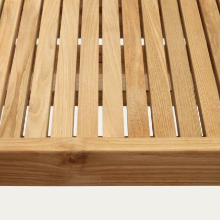 Imagen de Detalle Mesa Exterior Mader de Teca Canadell