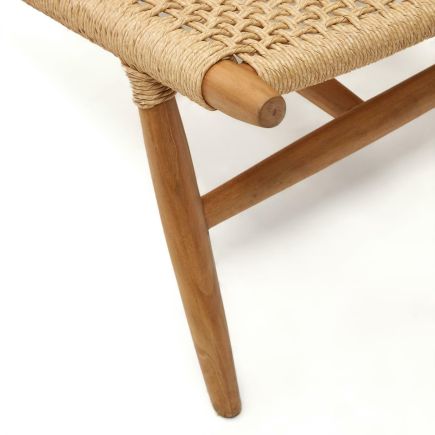 Imagen de Detalle Pata Sillón de Exterior Mimbre Codolar
