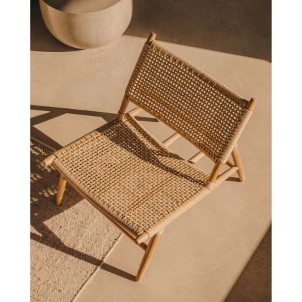 Foto en Ambiente Sillón de Exterior Mimbre Codolar