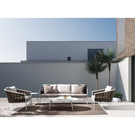 Foto en Ambiente Conjunto Exterior Sofá y dos Sillones ‘Vis’