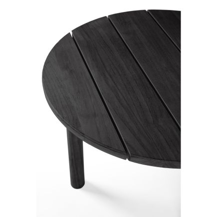 Imagen de Detalle Sobre Mesa Auxiliar Redonda Exterior Quatro