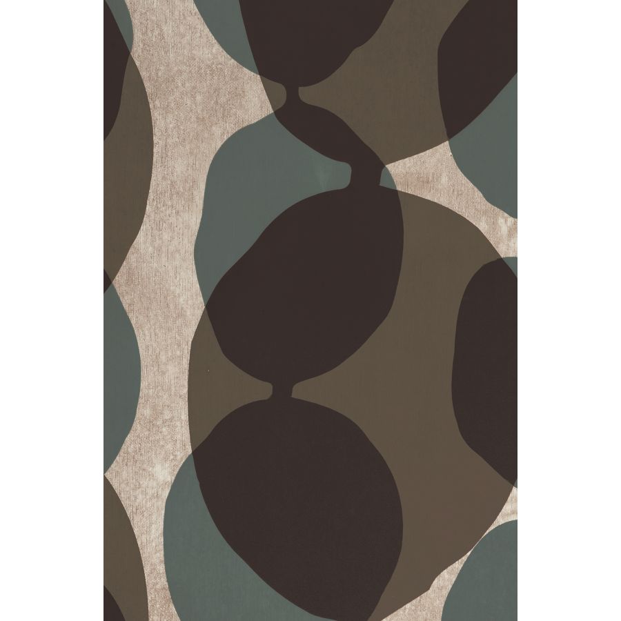 Connected Dots' Oval Glass Tray