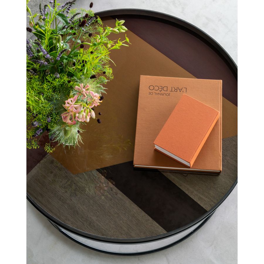 Large Glass Tray 'Angle