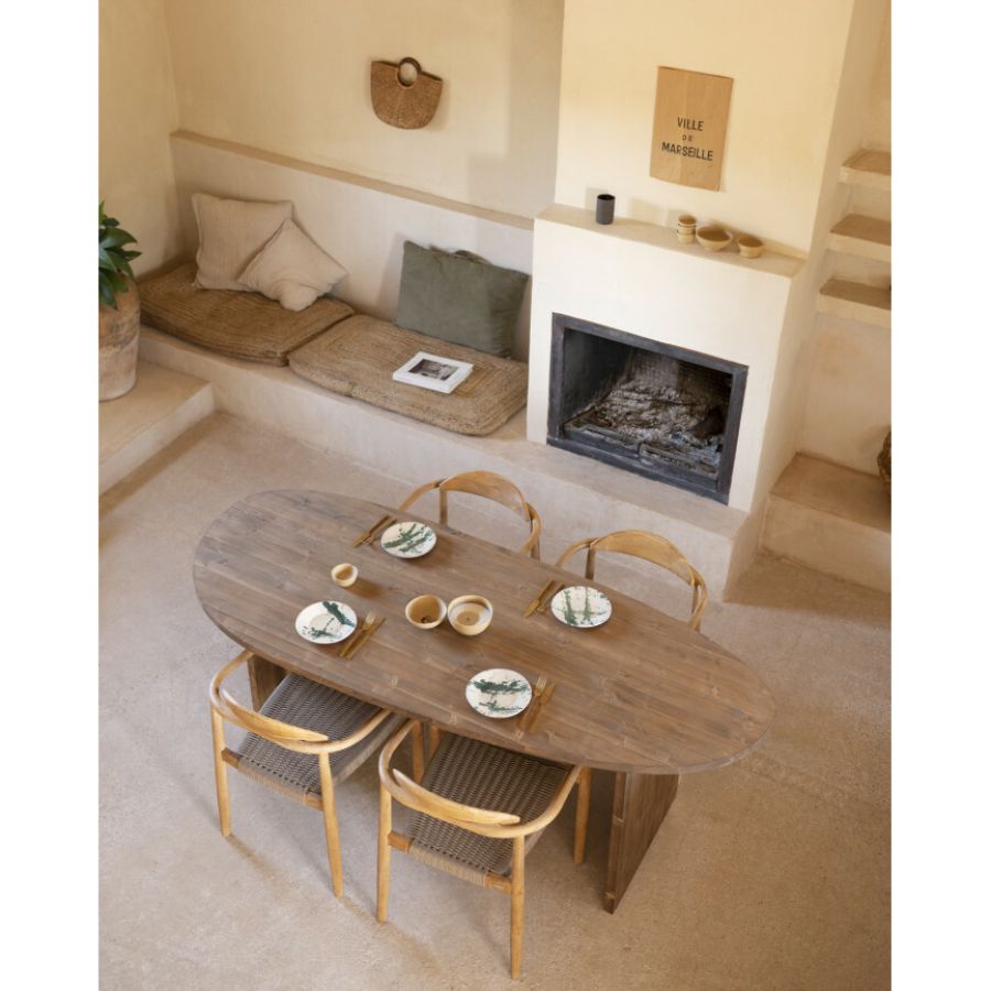Wooden Dining Table 'Begur