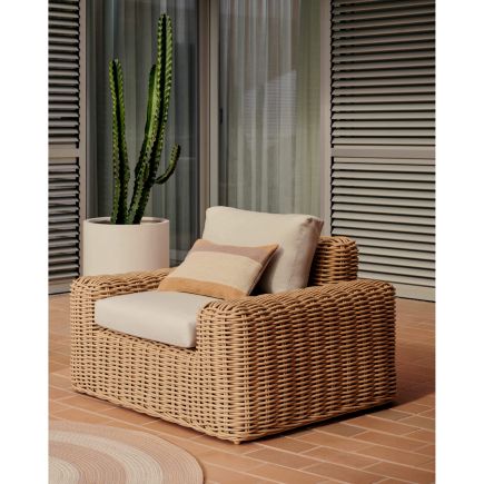 Foto en Ambiente Sillón Exterión Ratán Portlligat