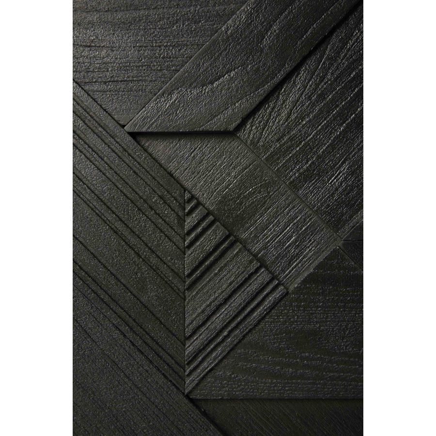 Black 'Graphic' TV cabinet
