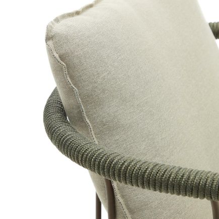Imagen de Detalle Respaldo Silla de Comedor Exterior Salguer