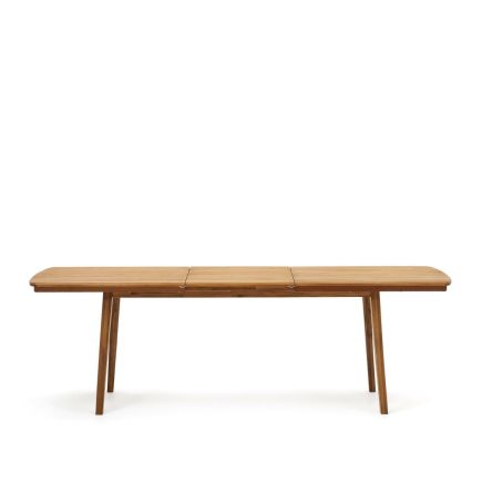 Vista Frontal Mesa para Exterior Extensible Thianna Abierta