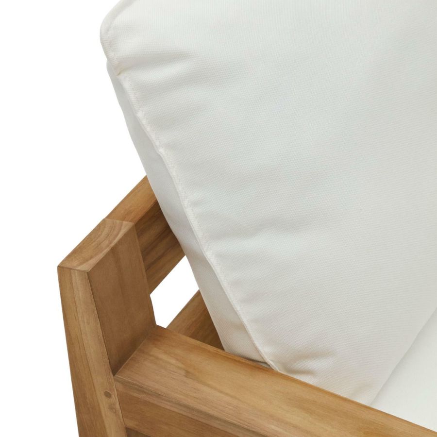 Teak Wood Lounger 'Forcanera'